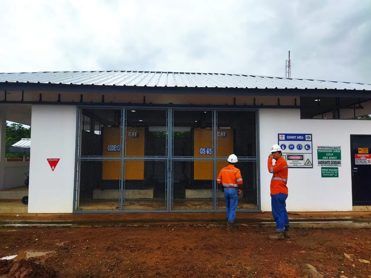 Area generator lokasi tambang untuk uji coba efisiensi aditif biodiesel